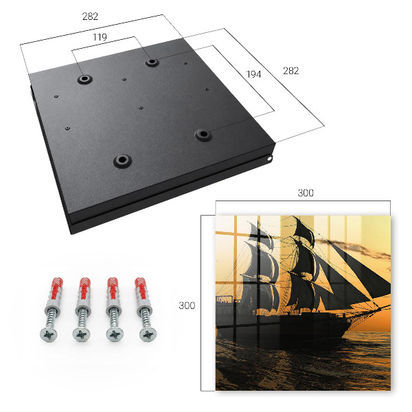 Key cabinet for wall Sea adventure