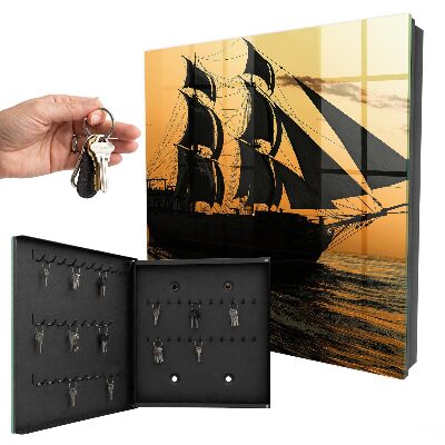 Key cabinet for wall Sea adventure