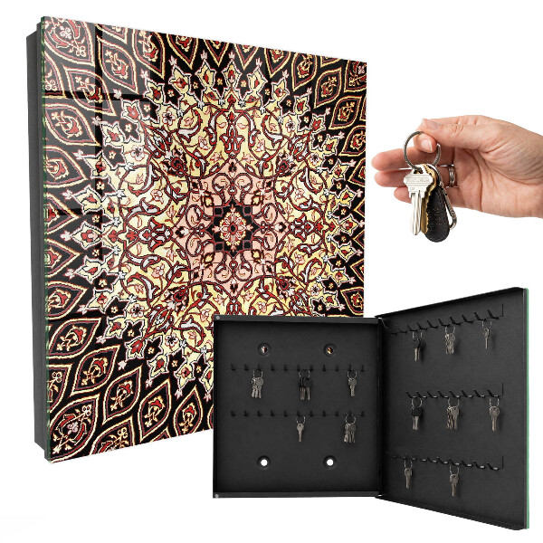 Key cabinet for wall Intricate patterns
