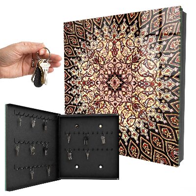 Key cabinet for wall Intricate patterns