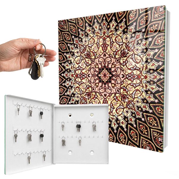 Key cabinet for wall Intricate patterns