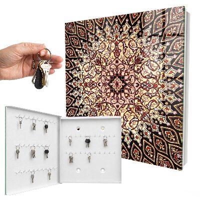 Key cabinet for wall Intricate patterns
