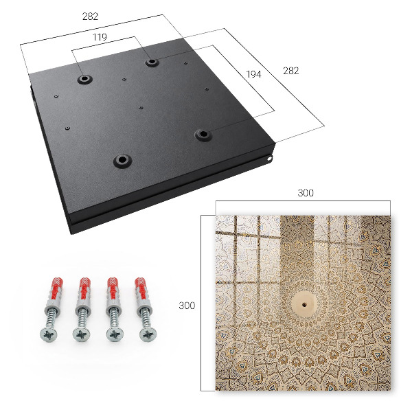 Key storage box Decorative mandala