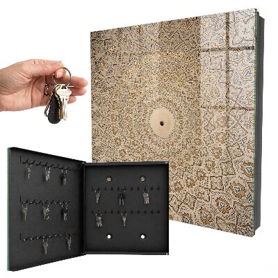 Key storage box Decorative mandala
