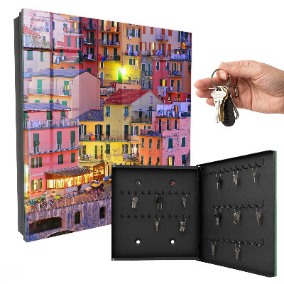 Key cabinet for wall Colors of the city