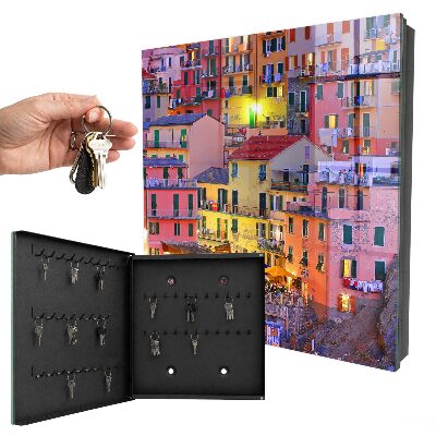 Key cabinet for wall Colors of the city