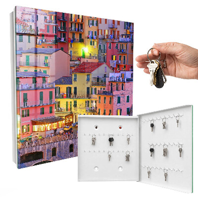 Key cabinet for wall Colors of the city