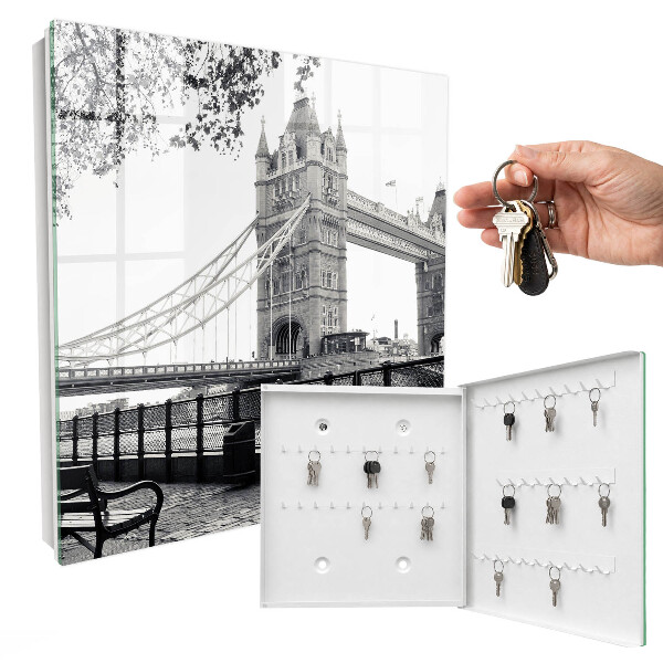 Key storage box Gothic bridge