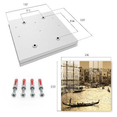 Key cabinet for wall Urban charm