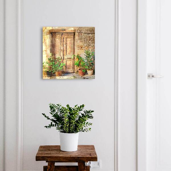 Key storage box Rustic doors