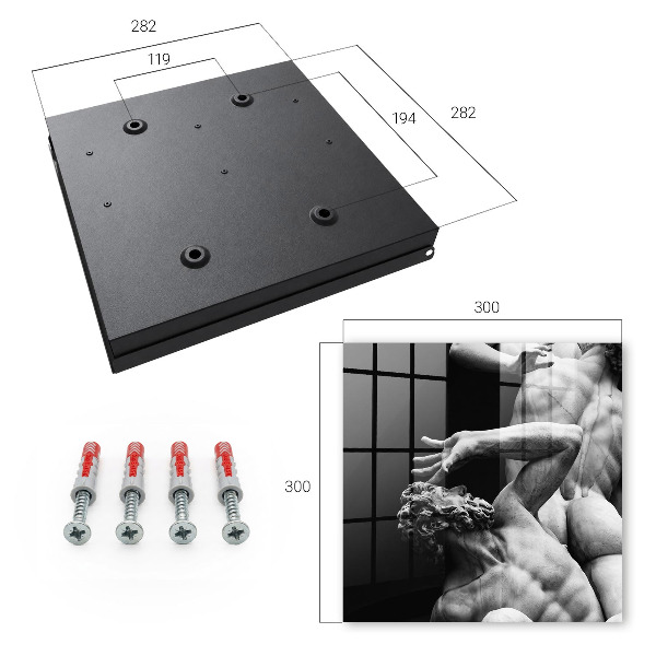 Key storage box Stone emotions