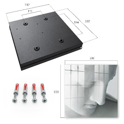 Key cabinet for wall Classic room