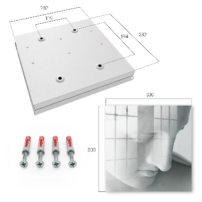 Key cabinet for wall Classic room