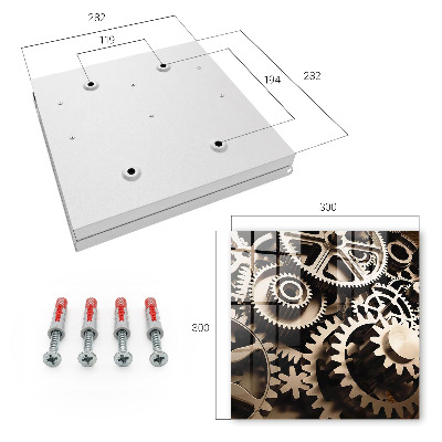 Key cabinet for wall Mechanical symbiosis