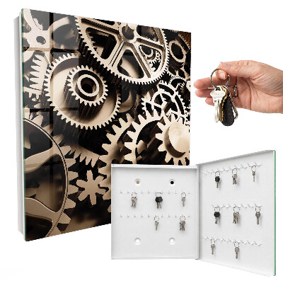 Key cabinet for wall Mechanical symbiosis