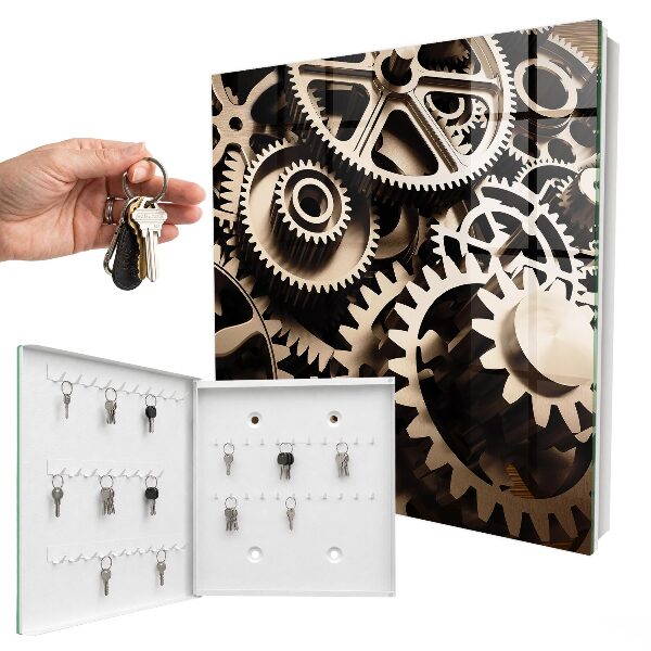 Key cabinet for wall Mechanical symbiosis