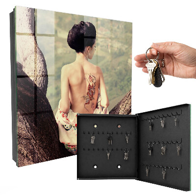 Key cabinet for wall Harmony of nature