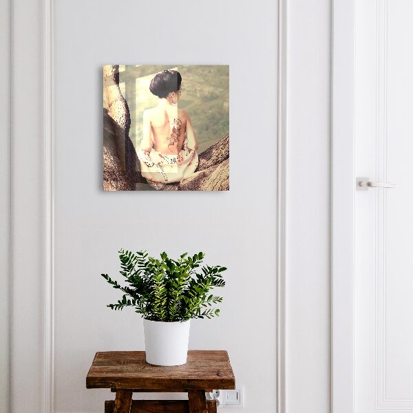 Key cabinet for wall Harmony of nature