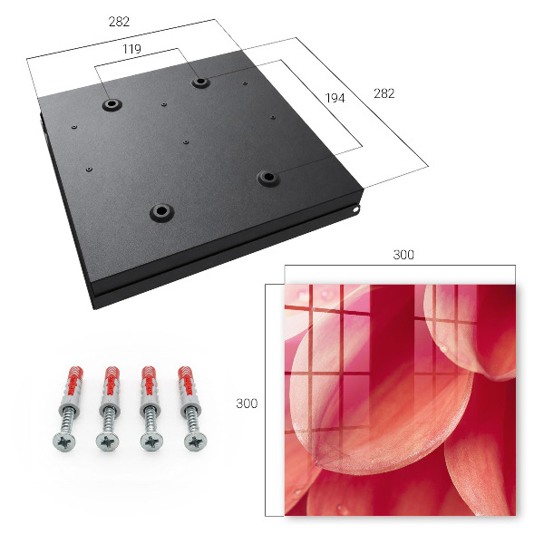 Key storage box Floral intimacy