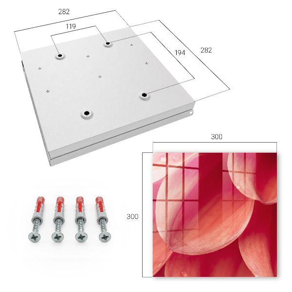 Key storage box Floral intimacy