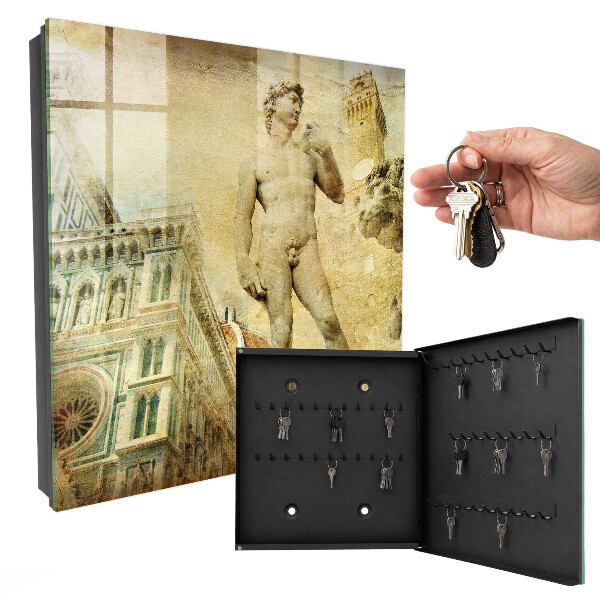 Key cabinet for wall Florentine Renaissance