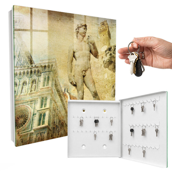Key cabinet for wall Florentine Renaissance