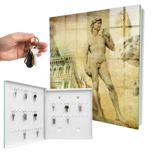 Key cabinet for wall Florentine Renaissance
