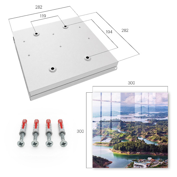 Key storage box Green Islands