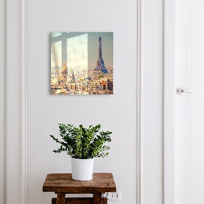 Key cabinet for wall Urban landscape