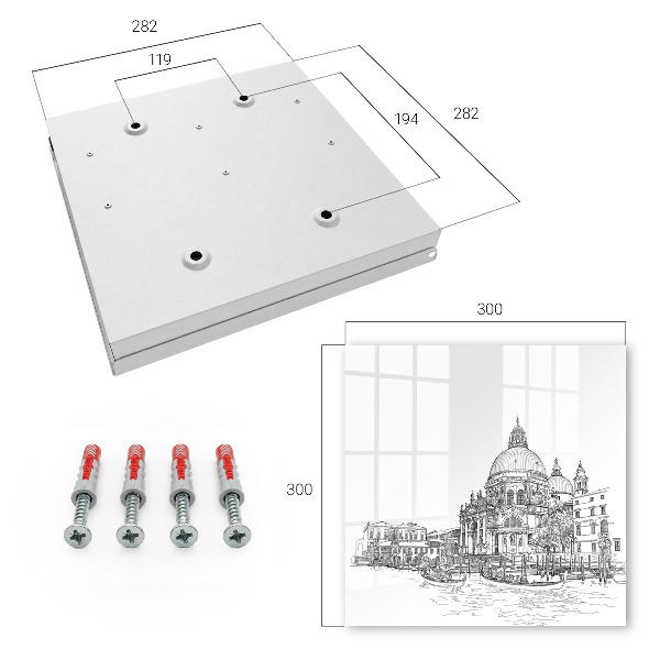 Key storage box Venice Lines