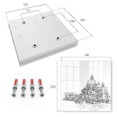Key storage box Venice Lines