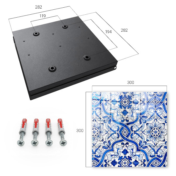 Key box Decorative tiles