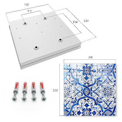 Key box Decorative tiles