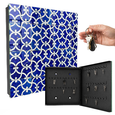 Key storage box Geometric tiles