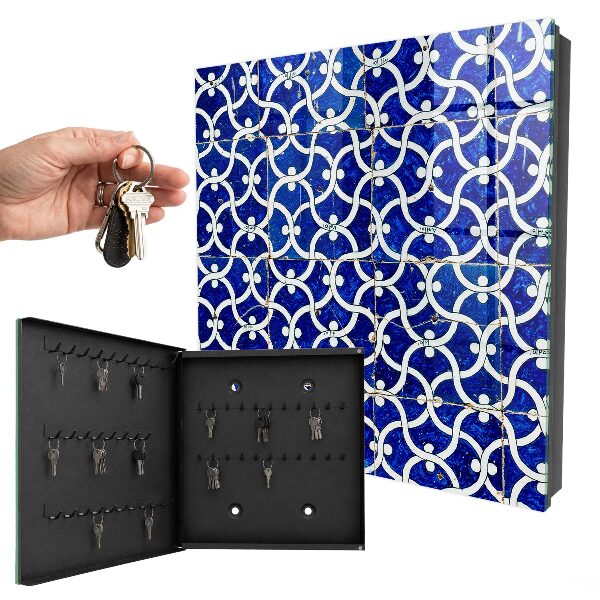 Key storage box Geometric tiles