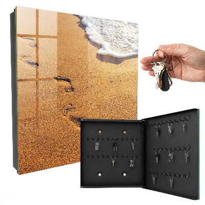 Key storage box Peace on the beach