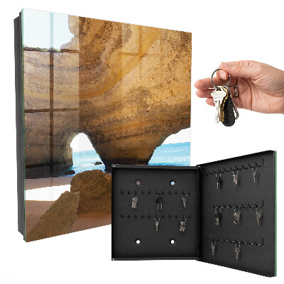 Key cabinet for wall Sea cave