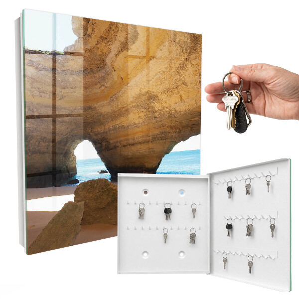 Key cabinet for wall Sea cave