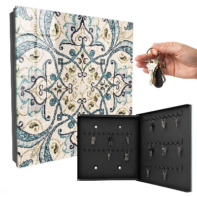 Key box Turquoise decoration