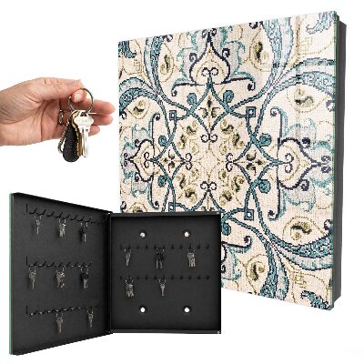 Key box Turquoise decoration
