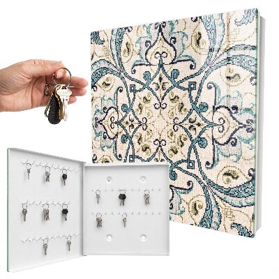 Key box Turquoise decoration