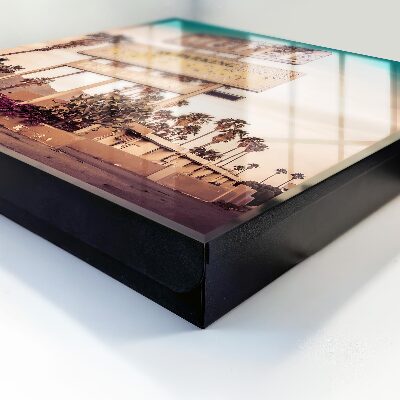 Key storage box Retro motel