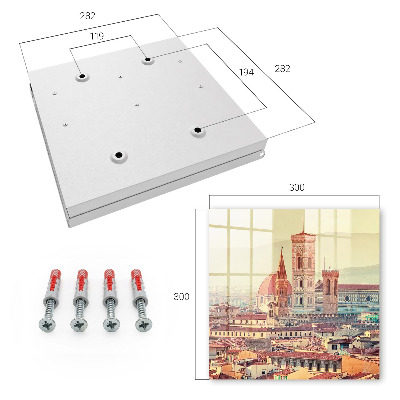 Key cabinet for wall Urban elegance