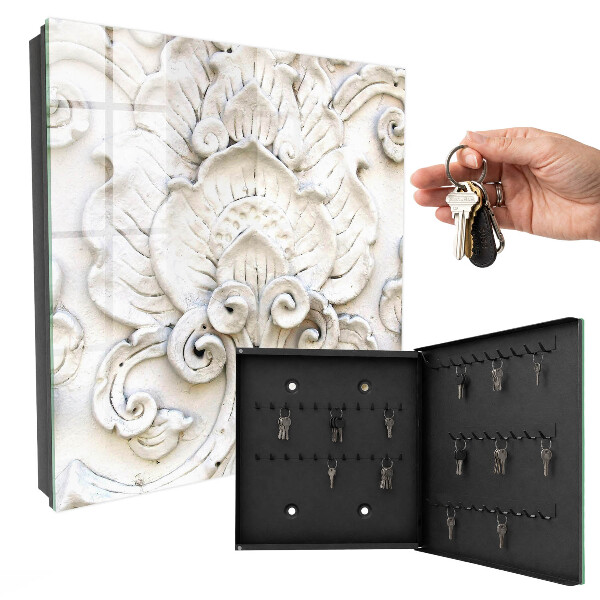 Key storage box Floral decorations