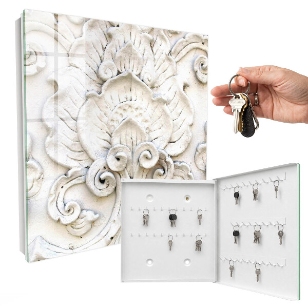 Key storage box Floral decorations