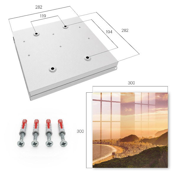 Key cabinet for wall Urban harmony