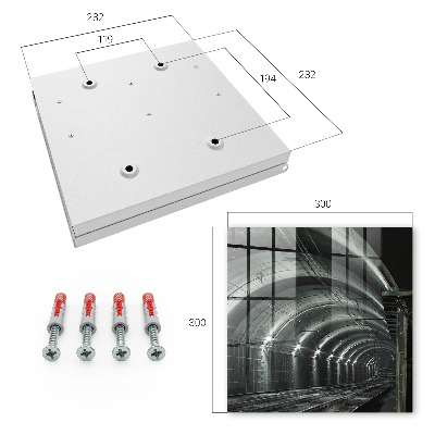 Key storage box Railway tunnel