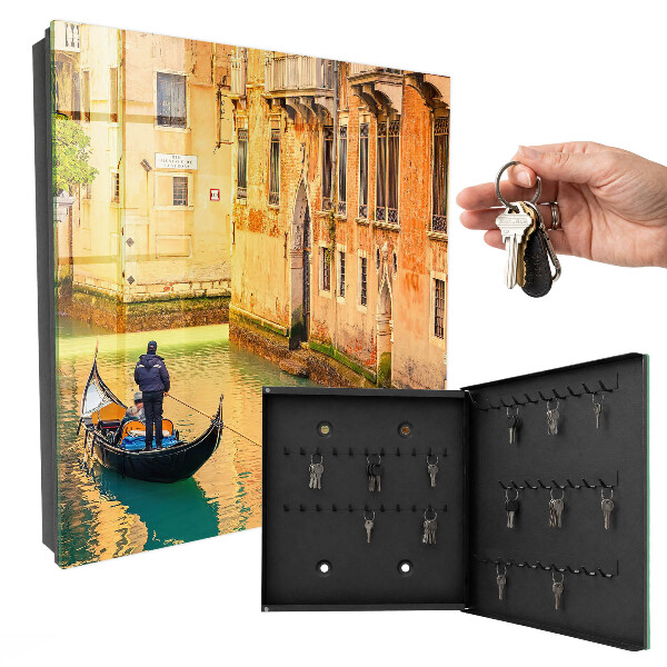 Key cabinet for wall Venice Canal