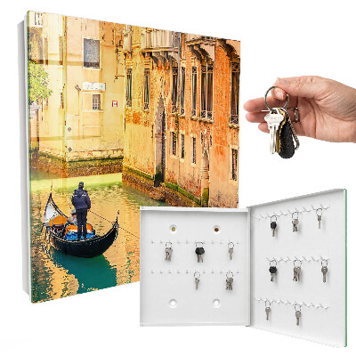 Key cabinet for wall Venice Canal