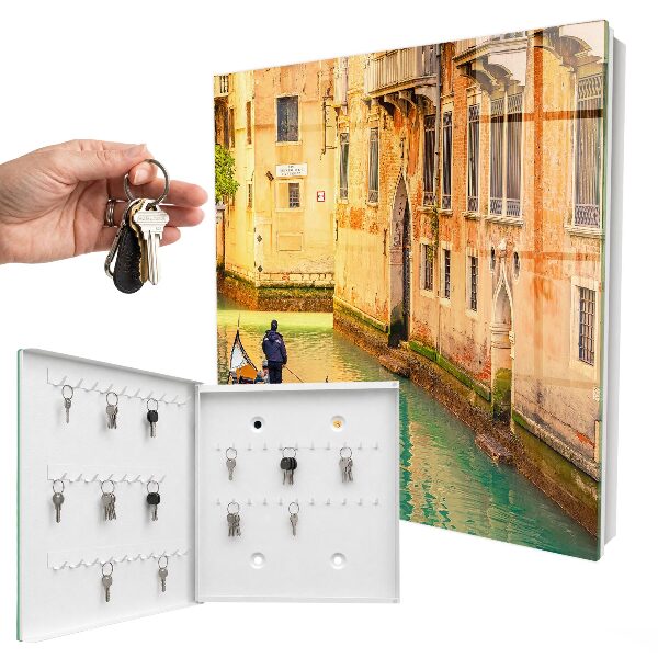 Key cabinet for wall Venice Canal